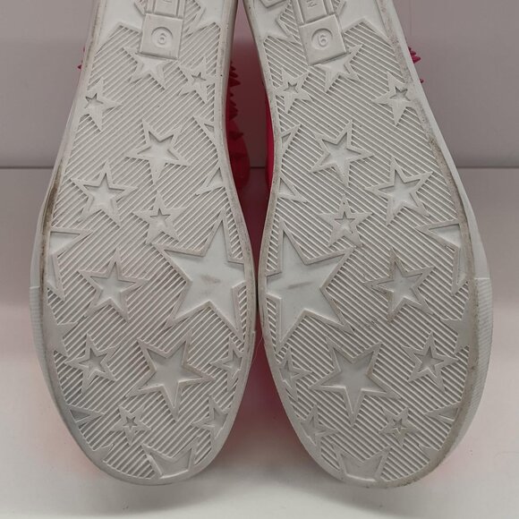 Cape Robbin Hidden Heel 25 Spiked Hot Pink Wedge Sneaker; Size 9, fit like 9.5 - Picture 6 of 9